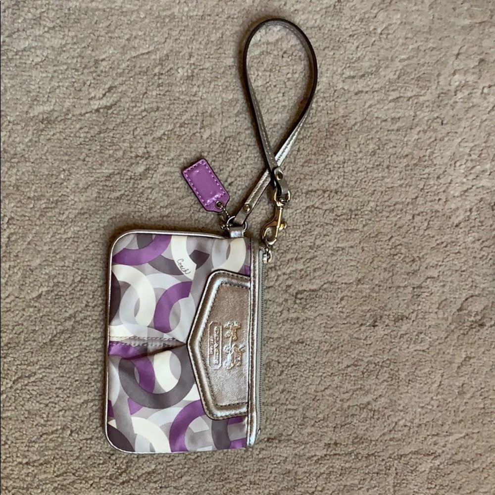 Coach wristlet